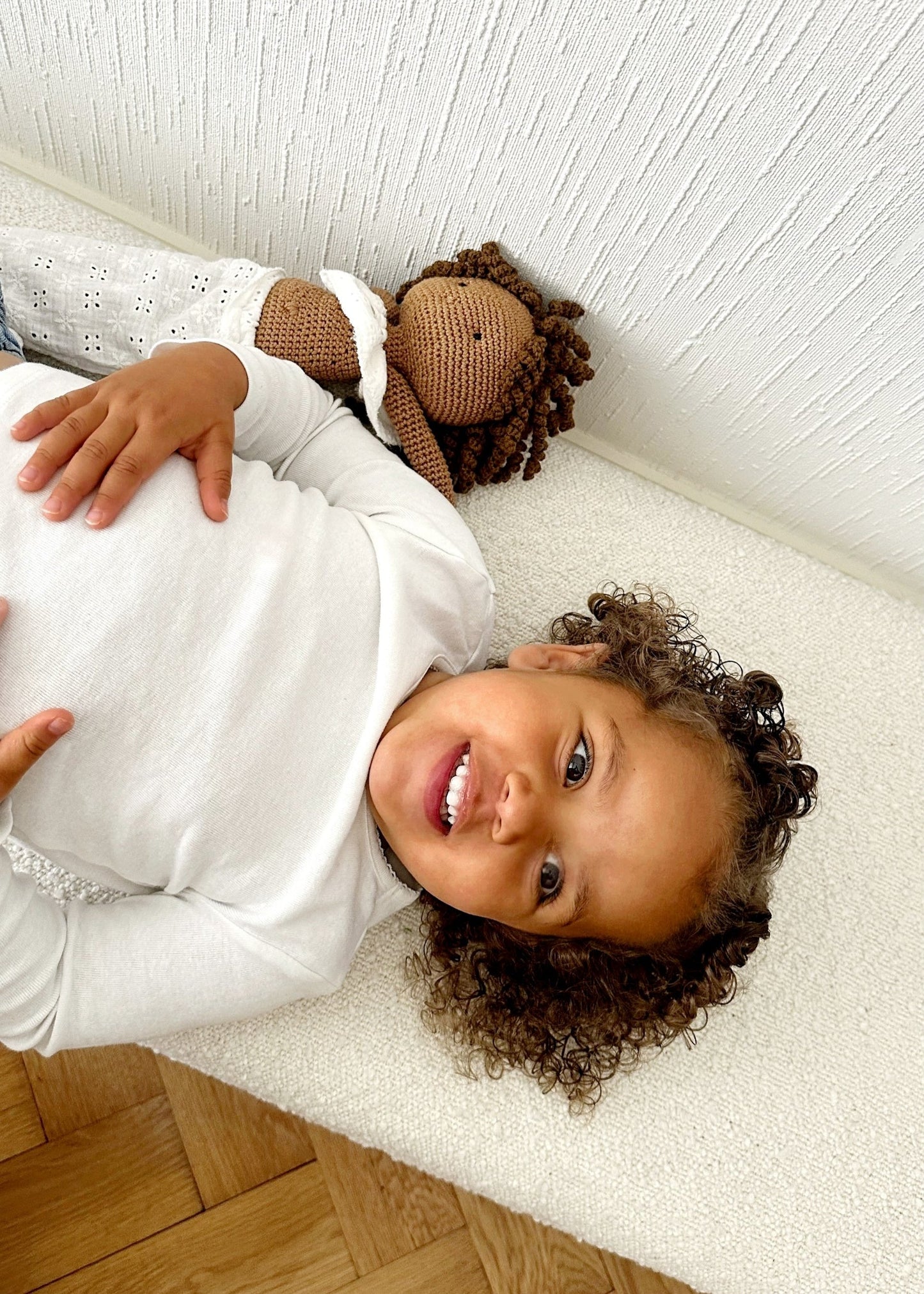 Maßgeschneiderte gehäkelte Meerjungfrauenpuppe