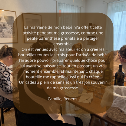 Bon cadeau ateliers - Atelier bouteilles sensorielles