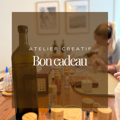 Bon cadeau ateliers - Atelier bouteilles sensorielles