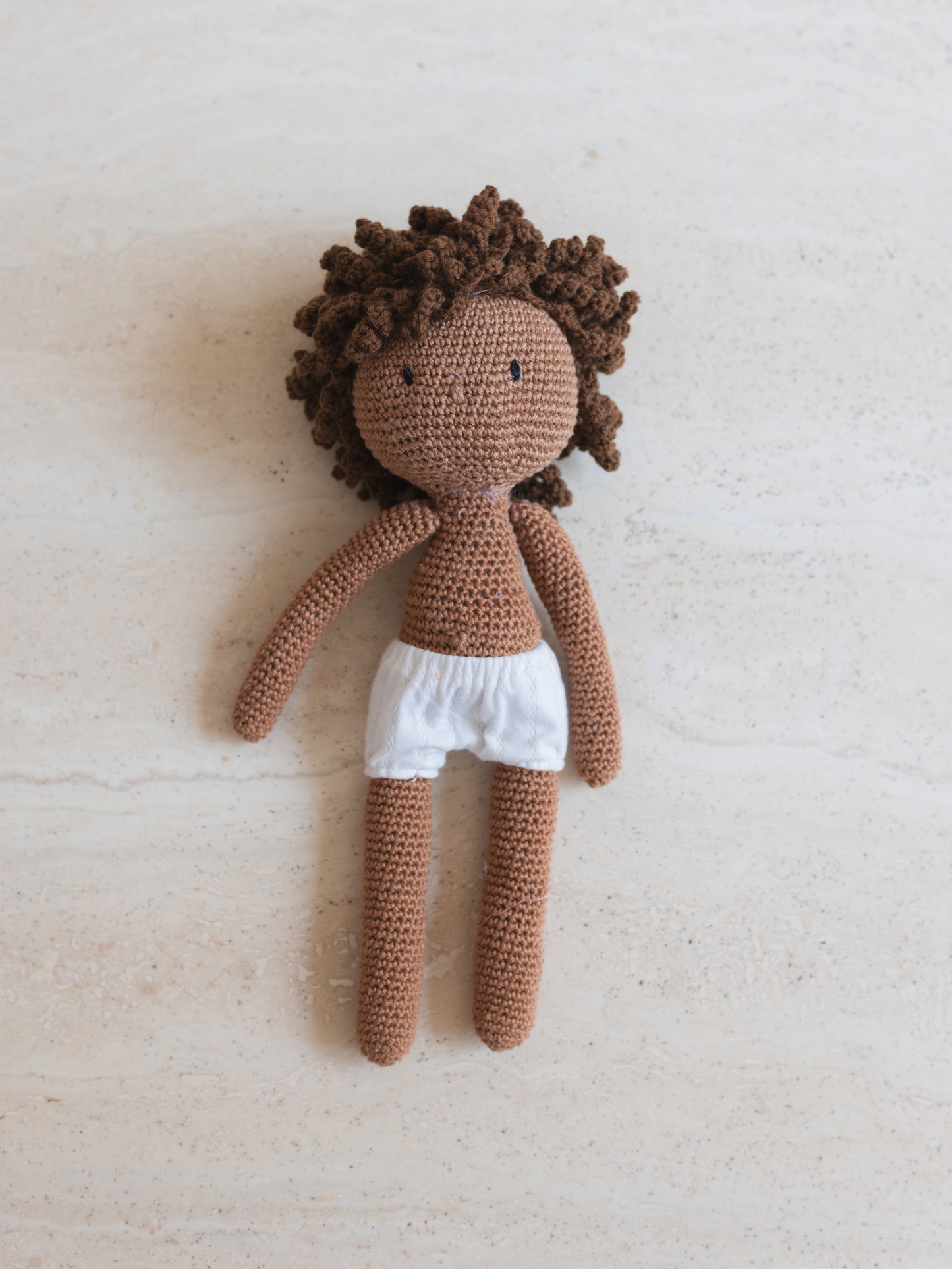 Poupée en crochet personnalisée